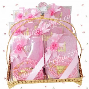 İsimli Mevlüt Seti Pembe - Kutulu